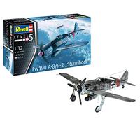 Revell 03874 Maquette d'avion Focke Wulf FW190 A-8 'Sturmbock, 1/32 BMW, 3874, Camouflage