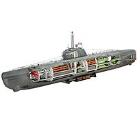 Revell Maquette U-Boat Typ XXI U 2540 – Intérieur, gris, bleu