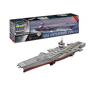 Revell 05173 - Maquette de Bateau USS Enterprise CVN-65 Platinum Edition à Construire, échelle 1/400