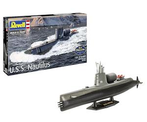 Revell 05184 U.S.S. Nautilus Échelle 1:305 - Maquette en plastique non construit/non peint