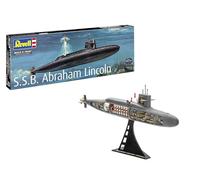 Revell 05185 S.S.B. Abraham Lincoln avec intérieur Échelle 1/253 - Maquette en plastique non construit/non peint