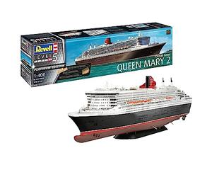 Revell 05199 Maquette de Bateau Queen Mary 2 Edition Platinum Limitée, Échelle 1/400