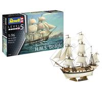 Revell Maquette de bateau H.M.S. Beagle (Darwin's Historical Discovery) Échelle 1:96 05458