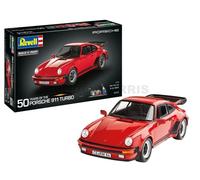 REVELL 05634 Ensemble Cadeau Porsche 911 Turbo 50e Anniversaire
