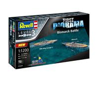 REVELL 05668 1ER SET DIORAMA - BATAILLE BISMARCK MAQUETTE REVELL AVEC ACCESSOIR