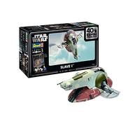 Revell 05678 - Maquette de Vaisseau Star Wars Slave I à Construire, Coffret Cadeau 40 ème Anniversaire de l'empire Contre Attaque, 5678