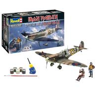 Revell 05688 Coffret Cadeau Maquette d'avion à Constrire Iron Maiden Spitfire MK. V, Échelle 1/32