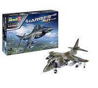 Revell 05690 Coffret Cadeau Maquette D'avion Hawker Harrier Gr, 1 50ème Anniversaire, Échelle 1/32