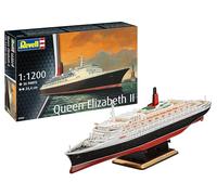 Revell Queen Elizabeth 2 Modèle réduit de navire de passagers Kit de montage 1:1200