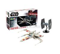 REVELL 06054 Lot Collection 1/57 1/65 X-Wing & TIE Fighter