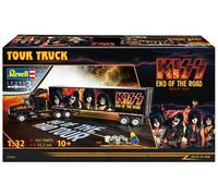 REVELL 07644 1/32 Coffret Cadeau Kiss Fin De La Route Tournée Mondiale Camion