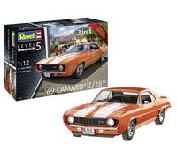 Revell 07727 69 Chevy Camaro 1:12 Scale Unbuilt/Unpainted Plastic Model Kit
