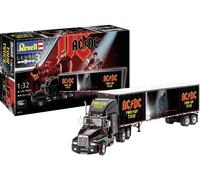 Revell Coffret cadeau 07731 AC/DC Tour Truck Power Up Échelle 1:32 Kit Maquette Plastique Non Construit avec Accessoires
