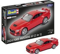 Revell Maquette de voiture Ford Mustang GT 2024 – 1:25 – Click System – Pièces pré-peintes