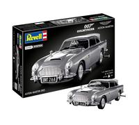 Revell 07746 James Bond Aston Martin DB5 (Click System) Échelle 1:24 non construite, pré-coloré, Click-Together (sans colle), kit de maquette en plastique