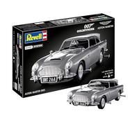 Revell 07746 James Bond Aston Martin DB5 (Click System) Échelle 1:24 non construite, pré-coloré, Click-Together (sans colle), kit de maquette en plastique