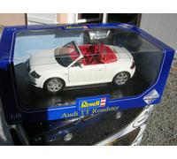 REVELL 1/18 AUDI TT ROADSTER 1999 White 1:18 ref 08487