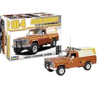 Revell Monogram 14568 - Jeep J-10 Pickup avec Camper Échelle 1:24 - Maquette Plastique Non Construit/Non Peint