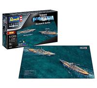 Revell Set de diorama Bataille de Bismarck Maquette 1:1200 Réf. 05668