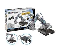 Revell Engineers 21305 Hydraulic Excavator 3in1 1:24 électrique Modèle fonctionnel RC kit à monter