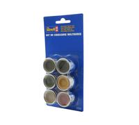 REVELL 32341 COULEURS MILITAIRES 6 POTS (14ML) PEINTURE À MAQUETTE REVELL - ENAM