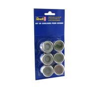 REVELL 32343 COULEURS AVIONS 6 POTS(14ML) PEINTURE À MAQUETTE REVELL - ENAMEL