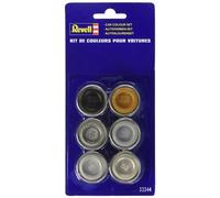 REVELL 32344 COULEURS AUTOS 6 POTS(14ML) PEINTURE À MAQUETTE REVELL ENAMEL