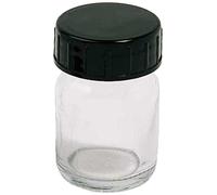 Revell 38300 Bocal en verre avec couvercle, Transparent/Noir