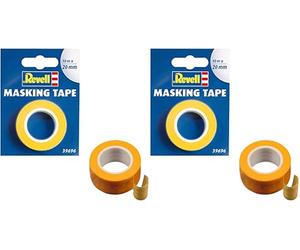 Revell 39696 - Maquette - Bande de Masquage Adhésive - 20 mm, Jaune (Lot de 2)