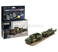 REVELL 63364 1/76 Ensemble De Modèle Transporteur De Char M19