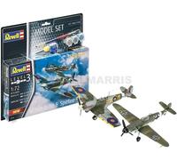 REVELL 63710 1/72 Set De Modèle Combat Set Bf109G-10 & Spitfire Mk.V