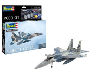Revell 63778 Model Set Boeing F-15C Eagle 1:72 Scale Unbuilt Plastic Model Kit w