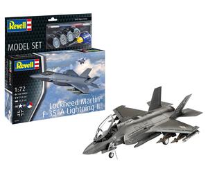 Revell 63799 Model Set Lockheed Martin F-35A Lightning II 1:72 Scale Plastic Mod