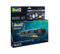 Revell 65187 - 1/72 Modèle Jeu Allemand Nain sous-Marin Type Molch - Neuf