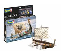 Revell Maquette Viking Ship 65403 – Échelle 1:50 – Plastique – 131 pièces – 14 ans et plus
