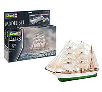 Revell 65432 1:350 Gorch Fock, non peint, Sans peinture