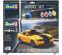 R67046 maquette Revell Model Set 2010 Ford Mustang GT 1/25 peintures + colle