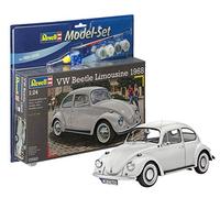 Revell - 67083 - Maquette De Voiture - VW Beetle Limousine 68-125 Pièces - Echelle 1/24, Noir