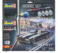 1968 Chevy Chevelle Model Set 1:25 Plastique Model Kit Revell