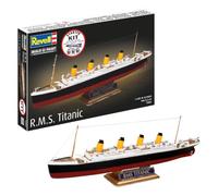 Revell 75804 Kit de démarrage R.M.S. Titanic Échelle 1:1200 Maquette Plastique Non Construite avec Accessoires
