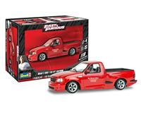 Revell 85-4499 Fast & Furious Brian's Ford SVT Lightning Model Car Kit de construction en plastique à l'échelle 1:25, 118 pièces, niveau de compétence 4, rouge