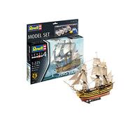 Revell AG (Germany) Model Set- Model Set HMS Victory, Smaquette Bateau 1:225, 40 cm Maquette, 65408, Multicolore