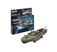Revell AG (Germany) Model Set - Model Set Patrol Torpedo Boat PT-109, Maquette Bateau 1:72, 34,1 cm, 65147, Multicolore