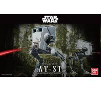 Bandai Wars-AT-ST-Bandai-01202 Star Wars Stormtrooper Maquette, 1202, Gris, 1/48