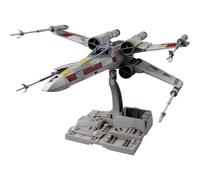 Revell (Bandai Original 01200 Star Wars X-Wing Starfighter (Luke Skywalker) Échelle 1:72 Non construit/pré-coloré/clipsé (sans Colle) Kit de modélisme en Plastique avec Base de présentation