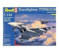 REVELL 04282 1/144 Eurofighter Typhoon Monoplace (Avion Militaire)