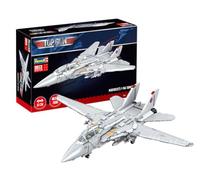 Revell Brick System 00963 Maverick's F-14A Tomcat Top Gun - Maquette de Brique - Échelle 1/32 Non construite, 57,6 cm de Long, Plus de 2500 pièces, Comprend des Figurines Maverick et Oie, Un