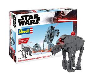 Revell Build & Play Star Wars 06772 Maquette à Construire First Order Heavy Assault Walker, Échelle 1/164