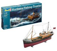Revell Maquette de bateau de pêche Chalutier Mer du Nord 1:142 61 pièces