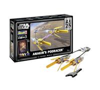 Revell Coffret Cadeau 05639 Anakin's Podracer: Star Wars EP1 25ème Anniversaire Échelle 1:31 Maquette Plastique Non Construite avec Accessoires